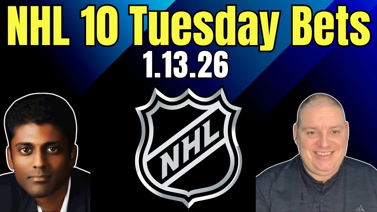 Tuesday NHL Picks - 1/6/26 l Craig Trapp & Indian Cowboy NHL Betting Picks & Predictions