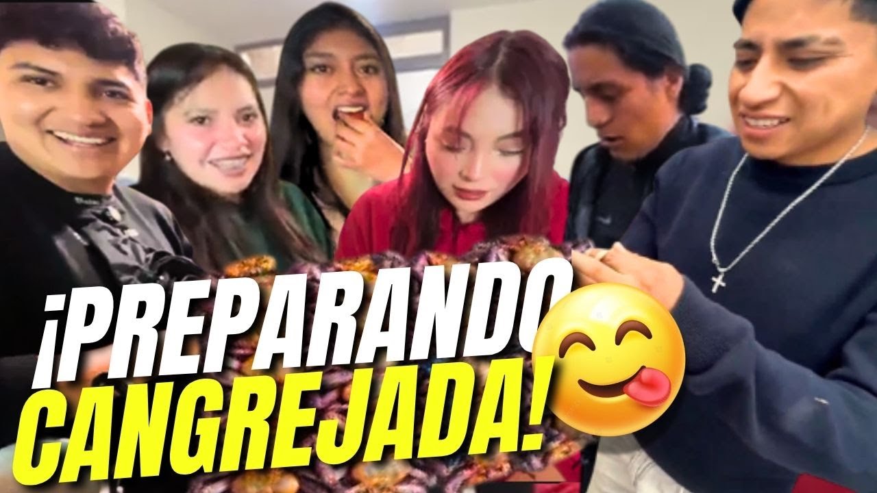 Preparamos cangrejada con los pana y mira lo que paso