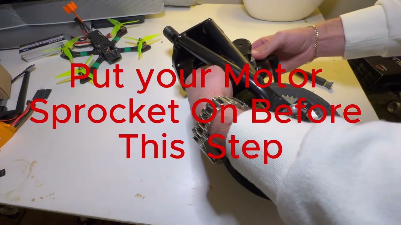 Brushless Motor Mount Razor Crazy Cart Install Tutorial