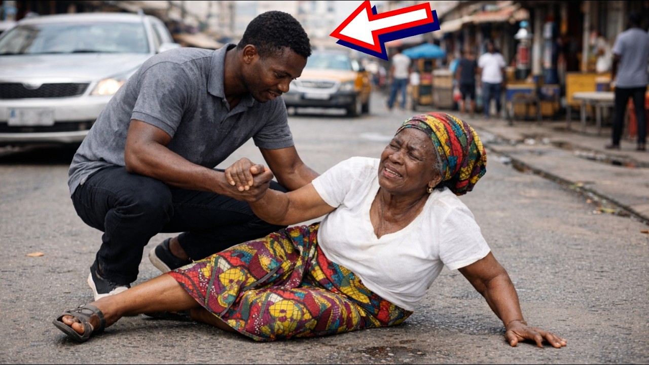 Il a aidé une pauvre vieille dame dans la rue sans savoir que c'était la PDG d'une grande entreprise