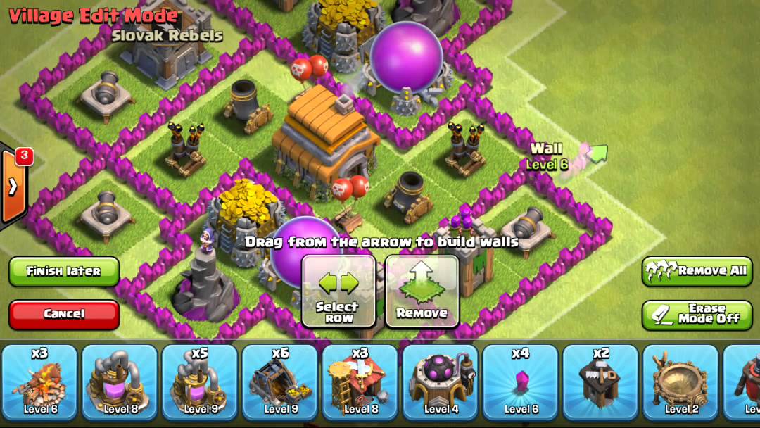 CoC Base | TH6 w2 Air Defense | SK/CZ |