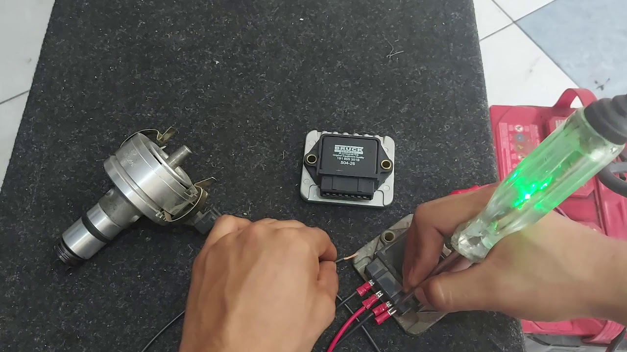 como probar módulo de encendido electronico de Jetta golf caribe 1.8 y 2.0