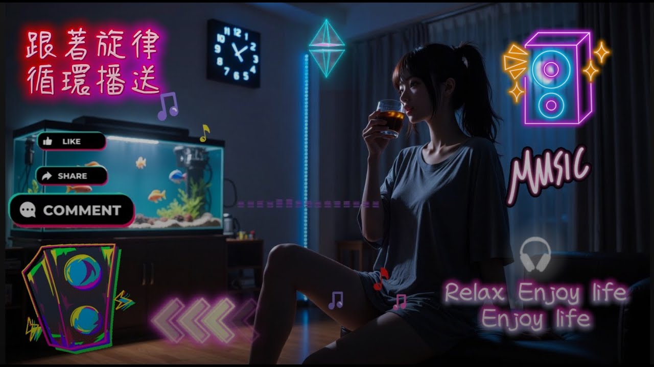 🔴 24🎵 歡迎來到「深夜微醺．Chill Vibes」直播間 🎵/7 CHING-CHILL-靘 音樂電台 | 放鬆 / 讀書 / 睡眠