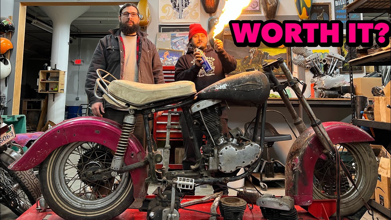This Harley was in a fire!! Why did we buy it???