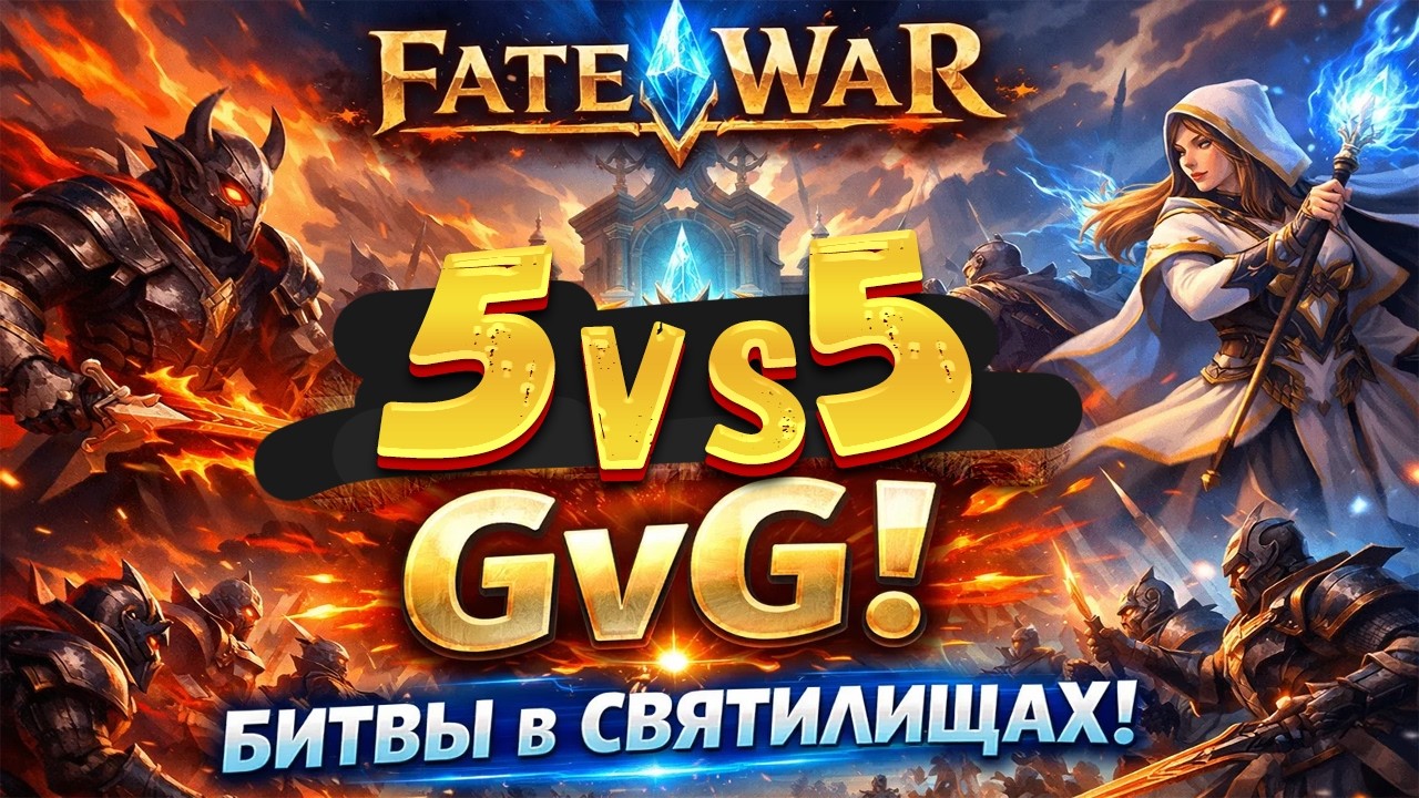 ⚔️GvG Fate War: Пятничный замес 5х5