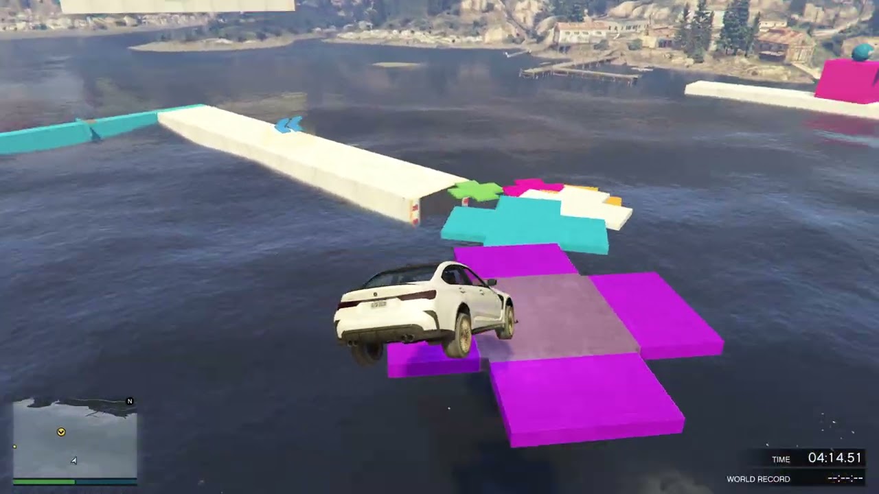GTA 5 ONLINE PARKOUR SENTINEL GTS CAR GAMEPLAY NO COMMENTARY