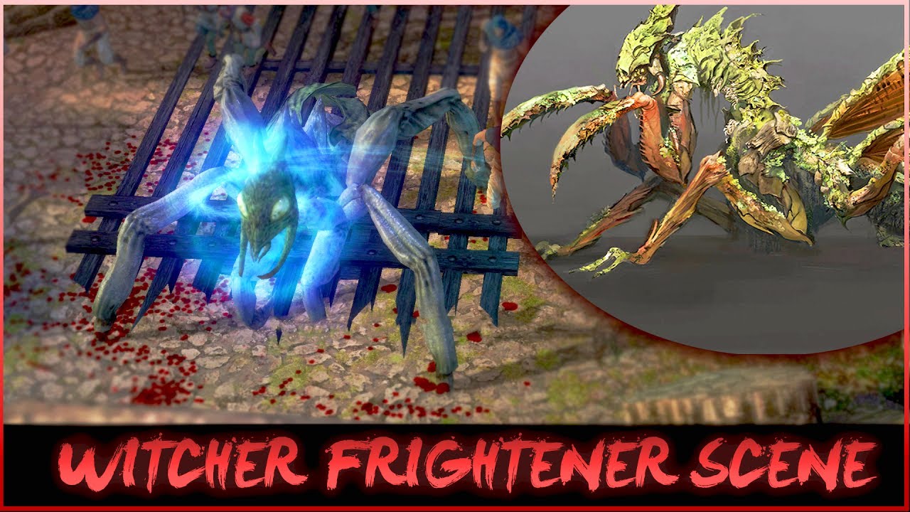 Witcher Frightener scene | 4K | Fullscreen recommended