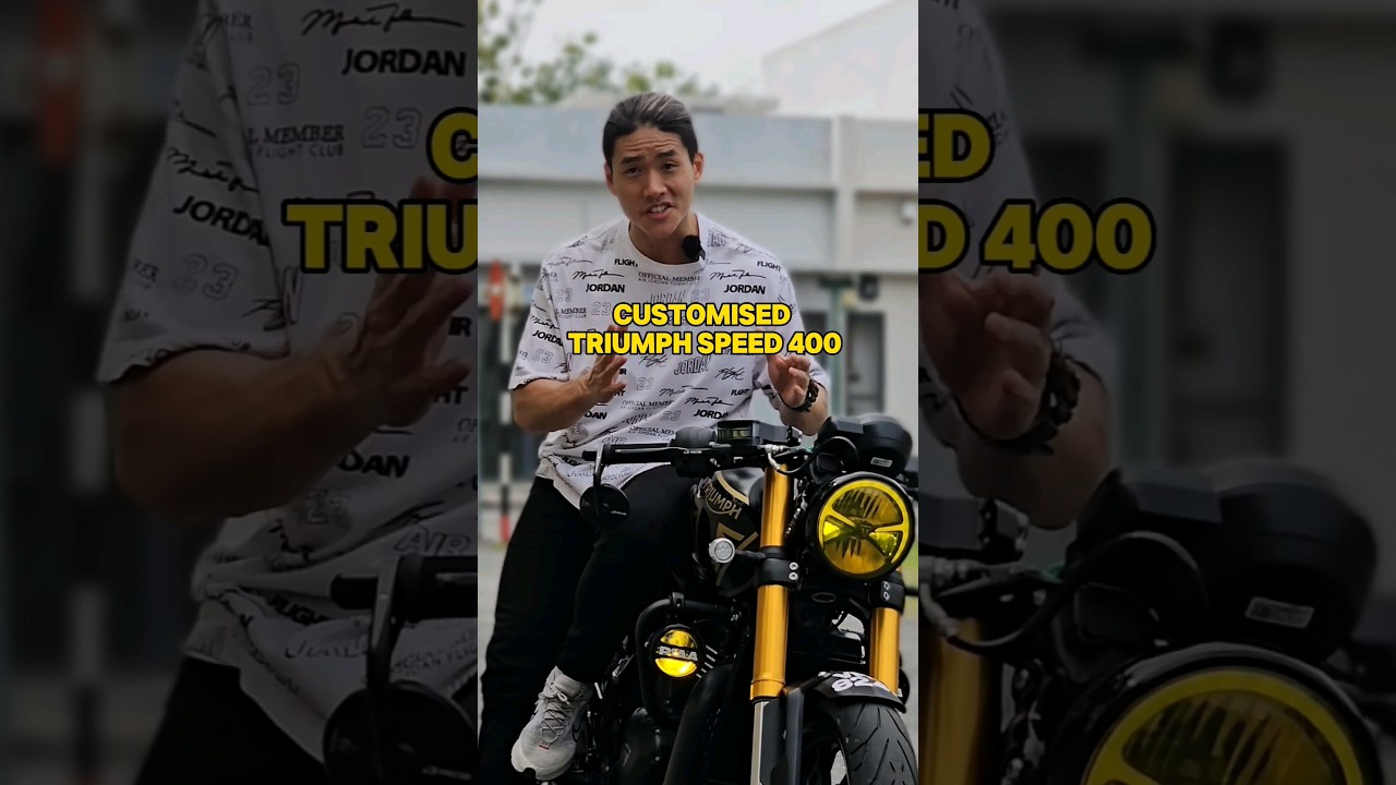Triumph Speed 400 (quick review!) with Exhaust Sound!
