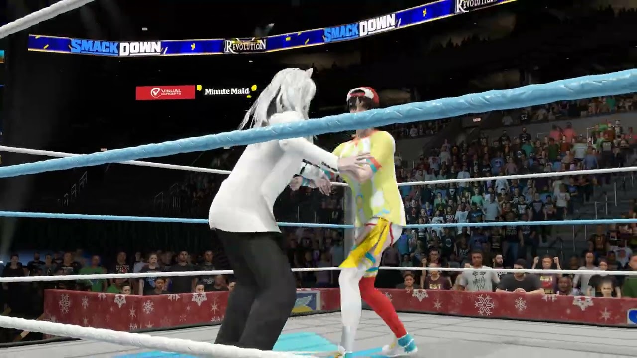 WWE 2K25 Hololive Championship Match Subaru vs. Fubuki(c)