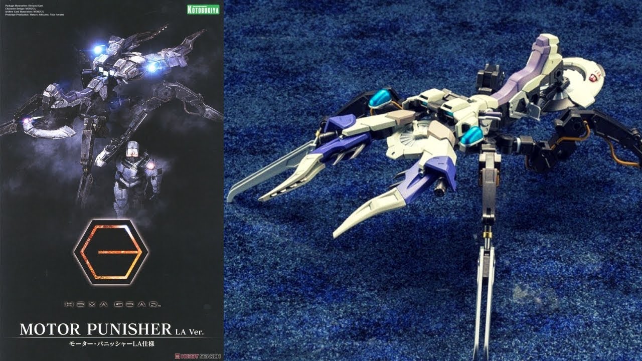 Hexa Gear Motor Punisher LA Type 1/24 Review!