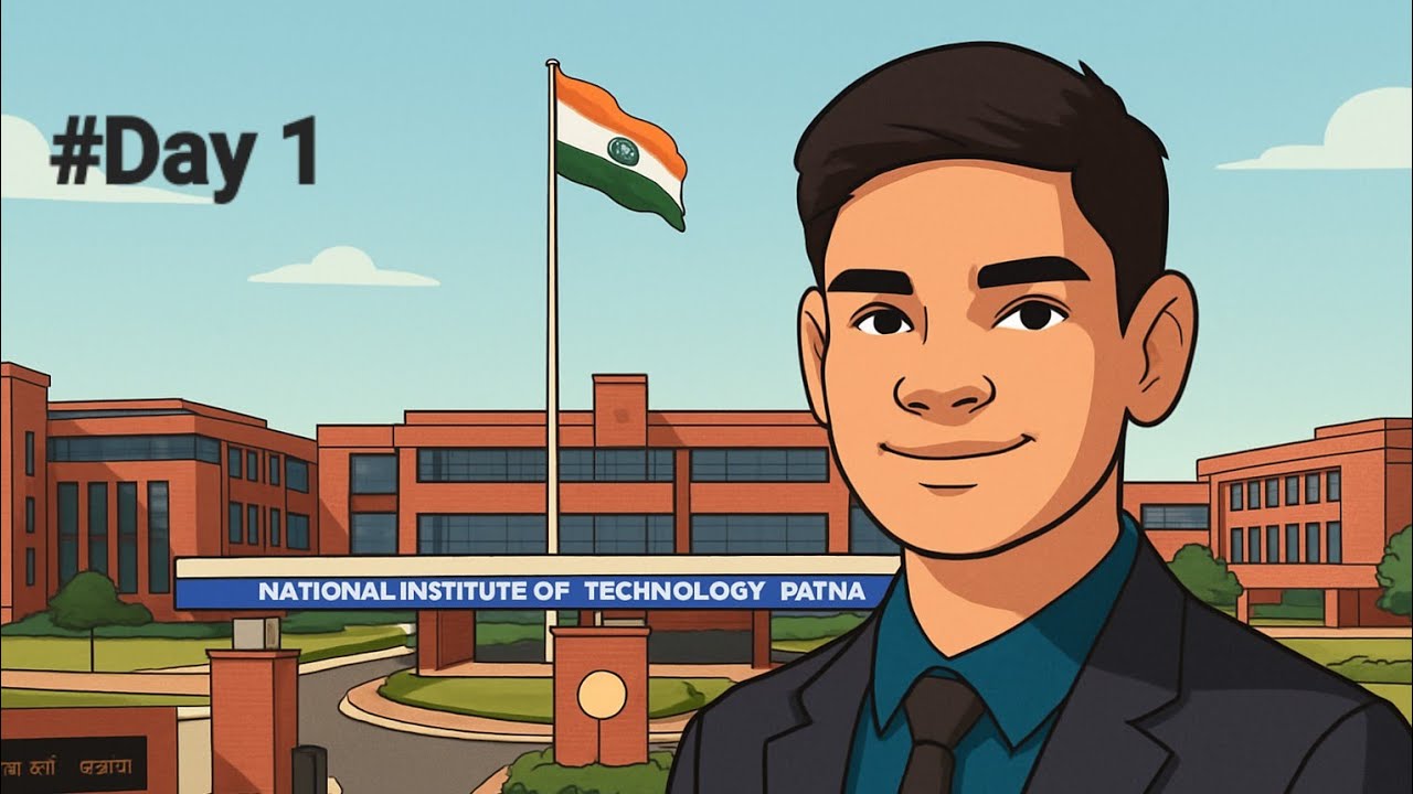 Day 1 at NIT Patna | Harsh Raj Gupta | Campus Tour