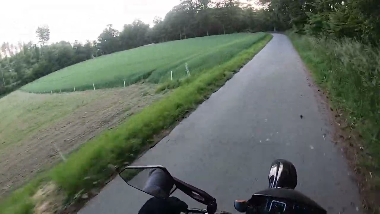 Honda XR 125 L Arrow Exhaust evening ride