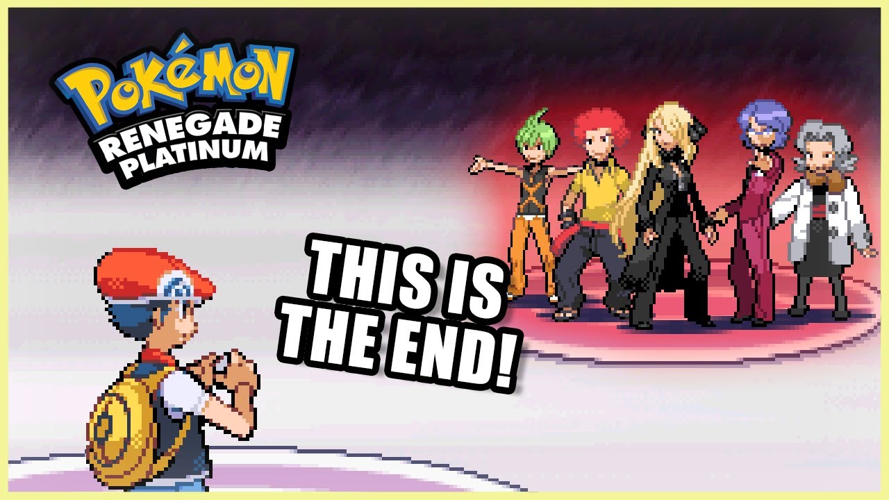 Renegade Platinum Hardcore Nuzlocke Finale — против Elite Four и Champion!
