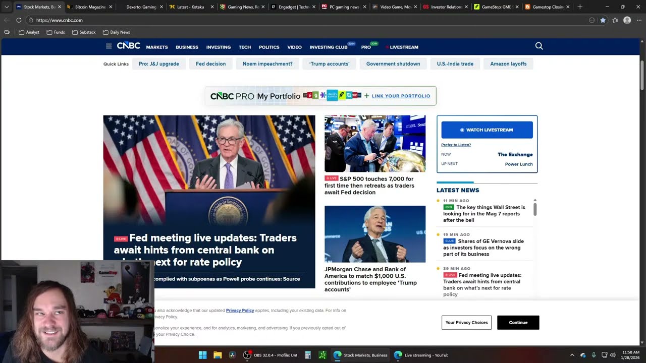 $TSLA TESLA STOCK EARNINGS CALL LIVE | $GME GAMESTOP STOCK LIVE