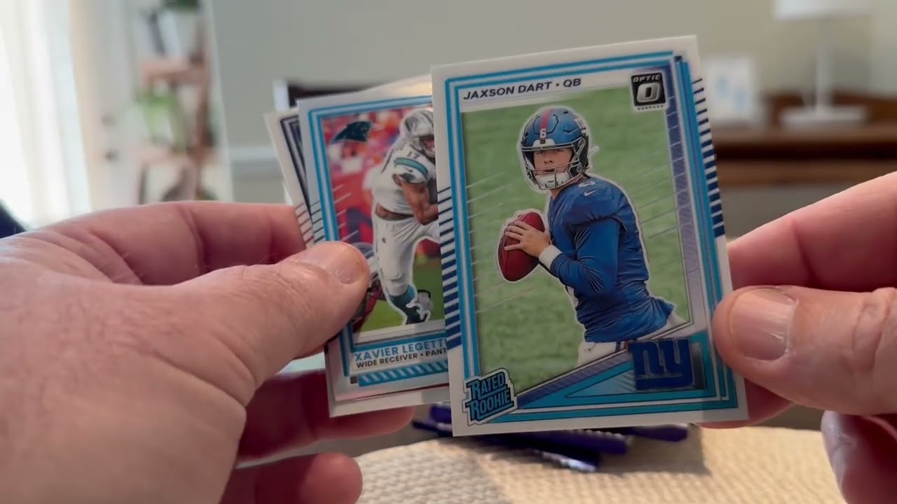 Case Hit SSP and I didn’t even realize it until later! 2025 Donruss Optic Blaster Rip!