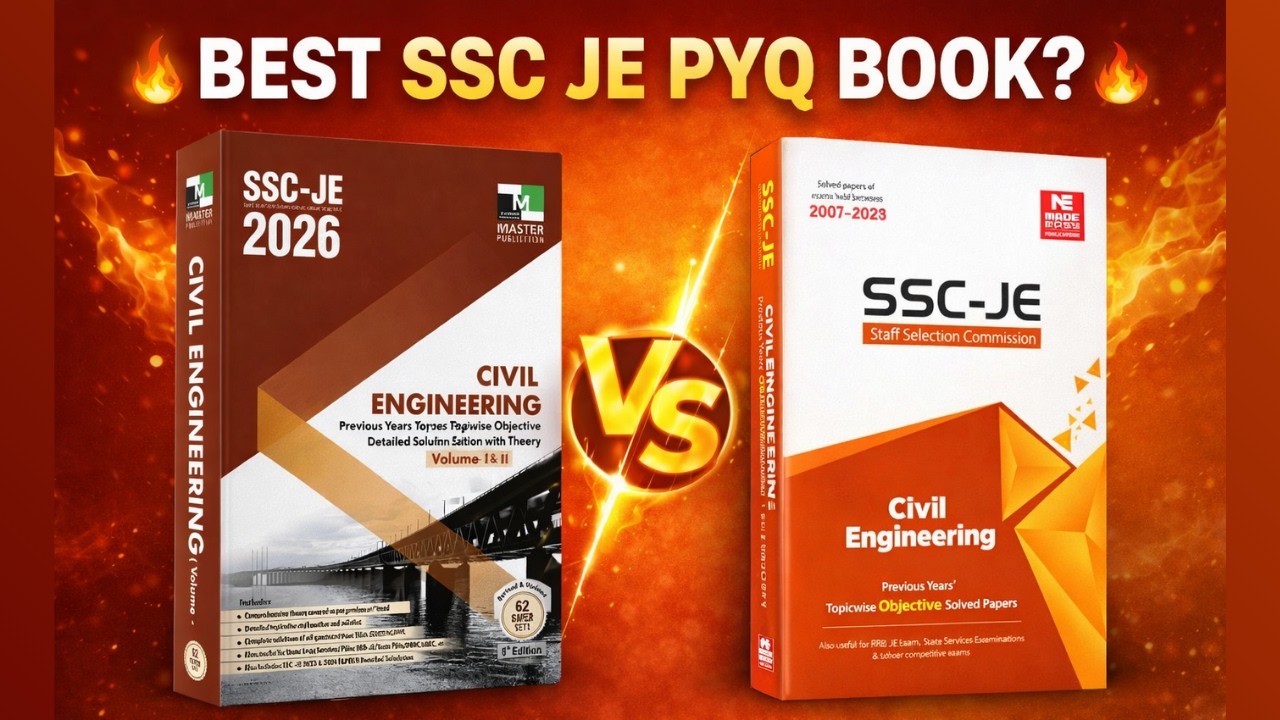 IES Master SSC JE PYQ 2026 Edition Review