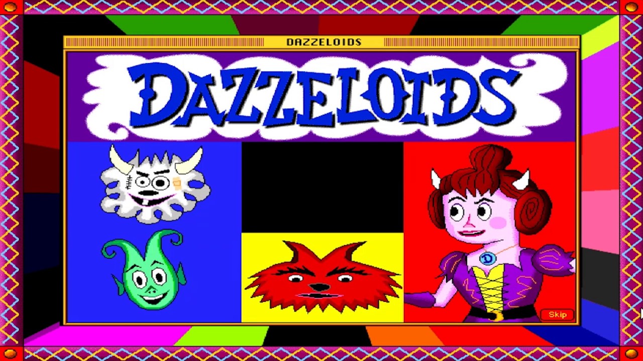 Dazzeloids - A Child Is Bored (CD-Rom, 1994) [All 3 Endings]