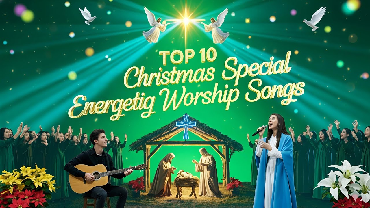 Top 10 New Latest Christmas Special Energetic Worship Song In Hindi ✨🎄🎁✝️