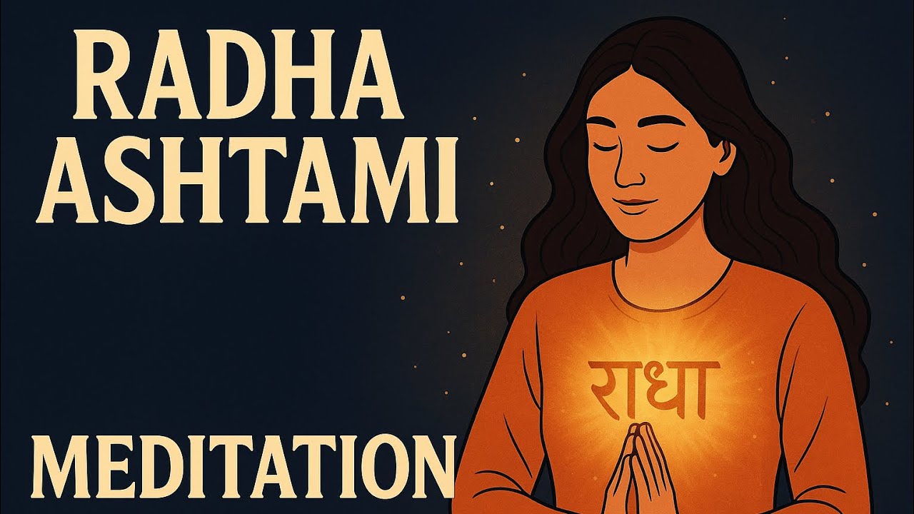 Shree Radha Naam Meditation to sooth your Heart | Do daily before sleeping for 30 days