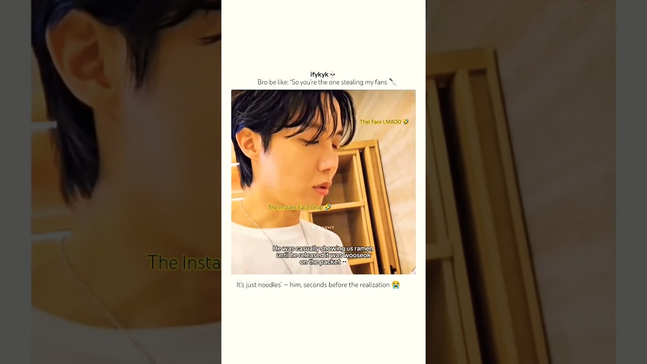 He was so Jealous 🤣#Jhope #bts #btsarmy #byeonwooseok #kdrama #lovelyrunner #kpop #shorts #edit #v