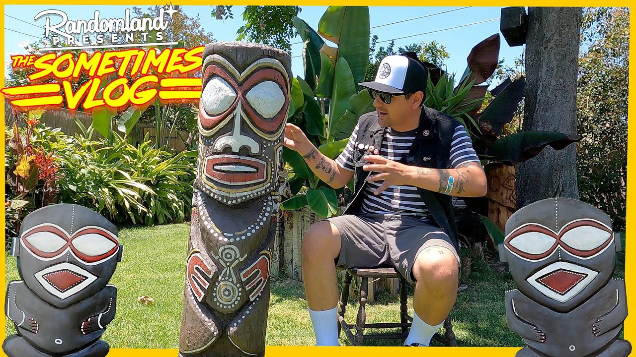 I finally carved a BIG Tiki! And it only took 20 years... kinda. Sometimes Vlog 7.15.23