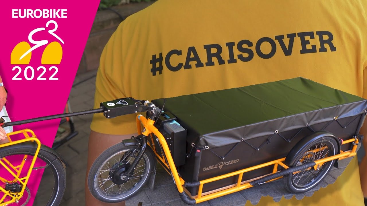 Carla Cargo - der (E-)Anhänger, der den Transporter überflüssig macht! Eurobike 2022
