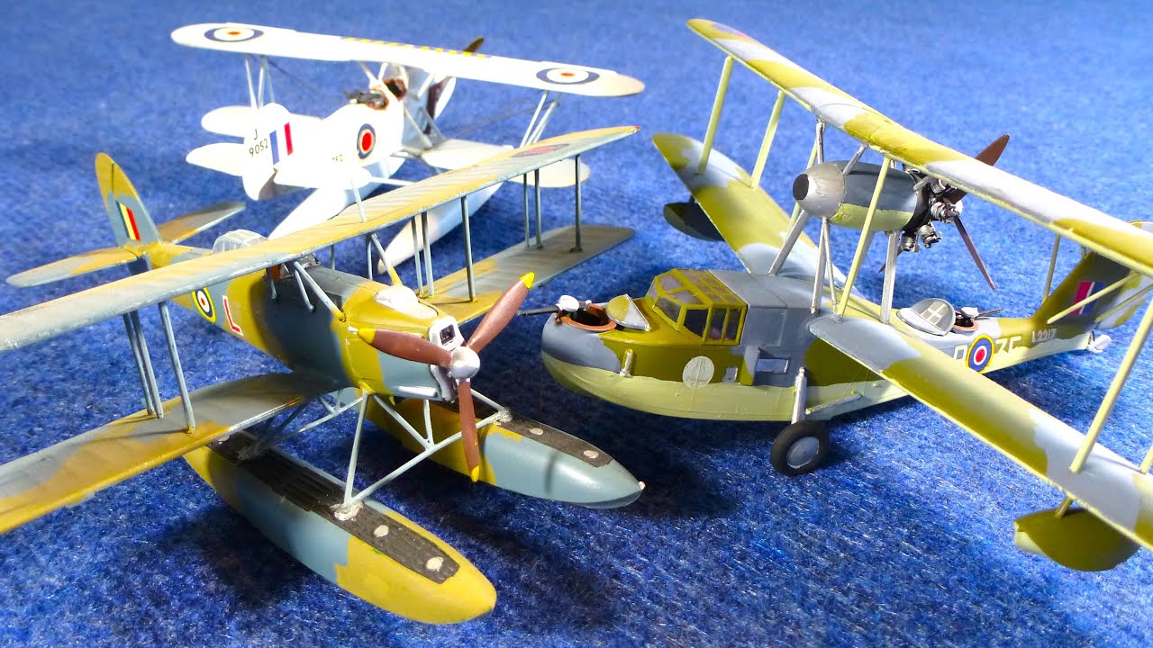 Golden Age British Seaplanes Model Collection Engine Sound Kit Covers 1/72 Royal Navy