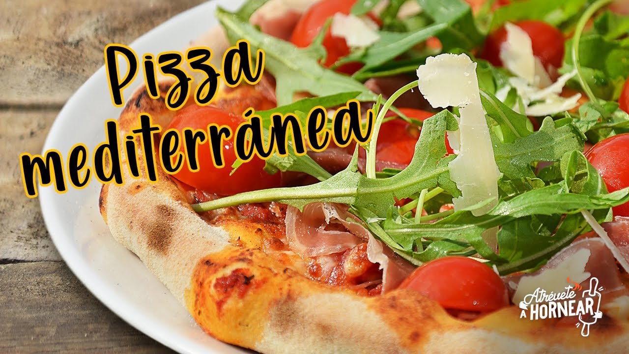 Pizza mediterránea | Haz pizza en casa con Tradipan