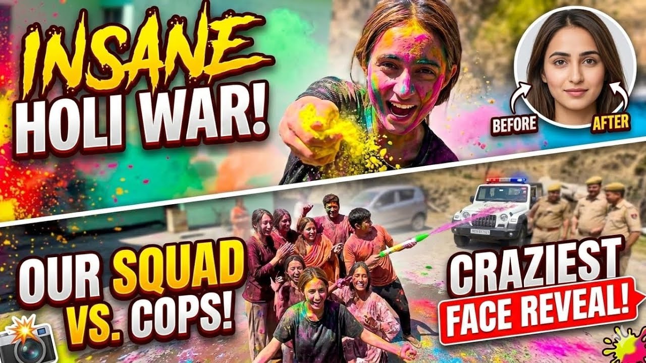 Our Crazy Holi Celebration 😍🌈 | Holi Vlog 2026 | Life With Ishi