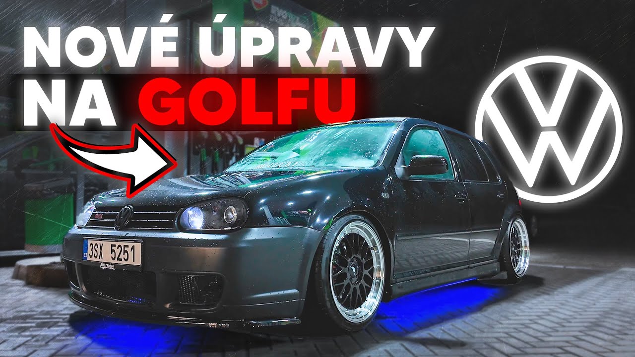 DOKONČUJEME GOLFA 4 1.8t | ZA &bdquo;P&Aacute;R&ldquo; KORUN TAKOV&Aacute; ZMĚNA!