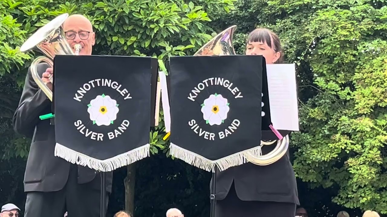 4 - Duet for Euphoniums - Knottingley Silver Band - Wetherby Bandstand - 21st July 2024