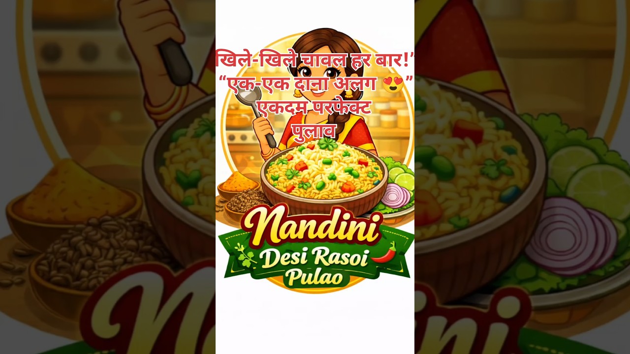 पुलाव । परफेक्ट veg पुलाव। खिला खिला पुलाव। 