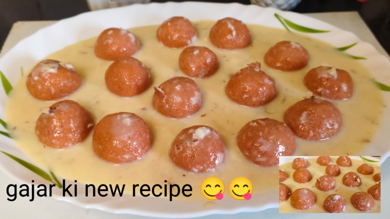 Gajar ki new recipe | gajar gulab jamun #Juhi cooking # gulab jamun # rasmalai # viral video