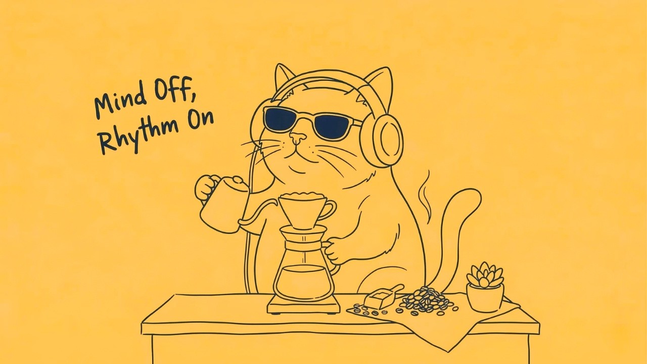 [playlist] Mind Off, Rhythm On | Work, Cafe, Focus BGM (GROOVE · JAZZHOP · CHILLHOP)