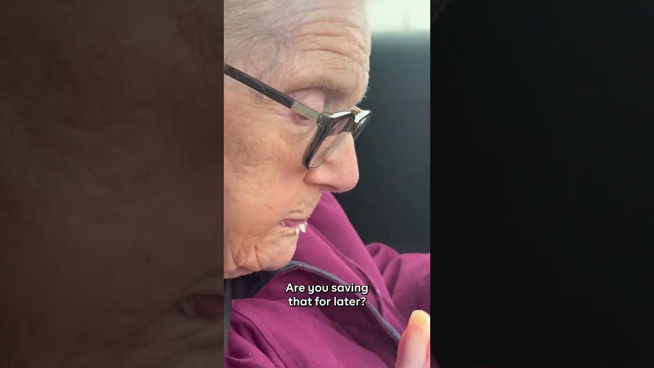 Nan just LOVES fast food 🤣