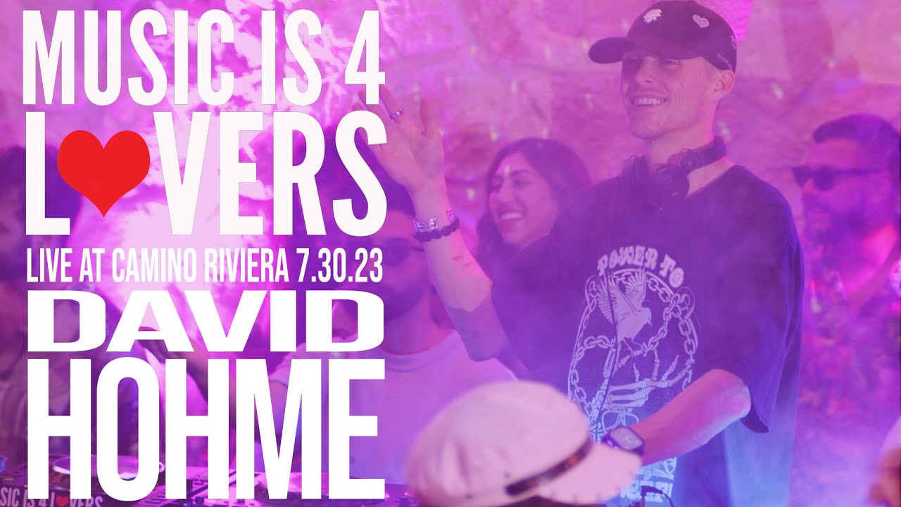 David Hohme Live at Music is 4 Lovers [2023-07-30 @ Camino Riviera, San Diego] [MI4L.com]