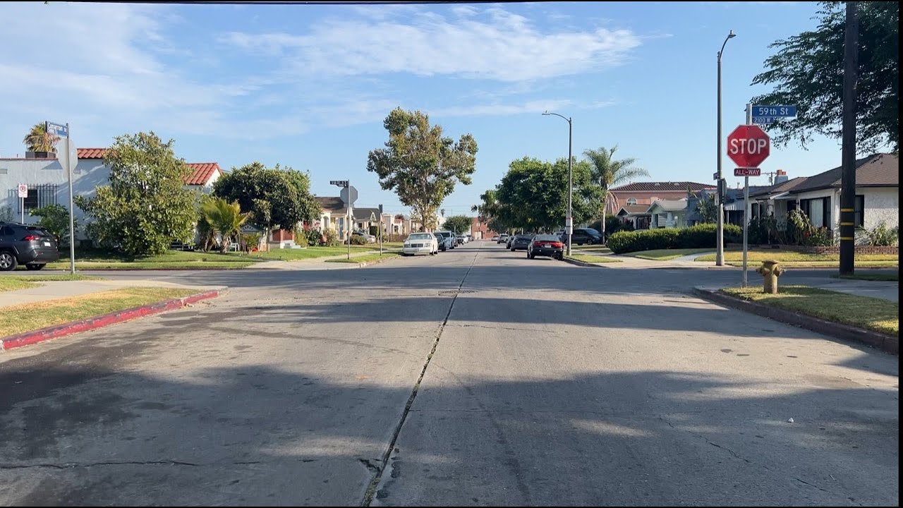 Boyz N the Hood| Iconic Street Walk | 4K | South Central L.A