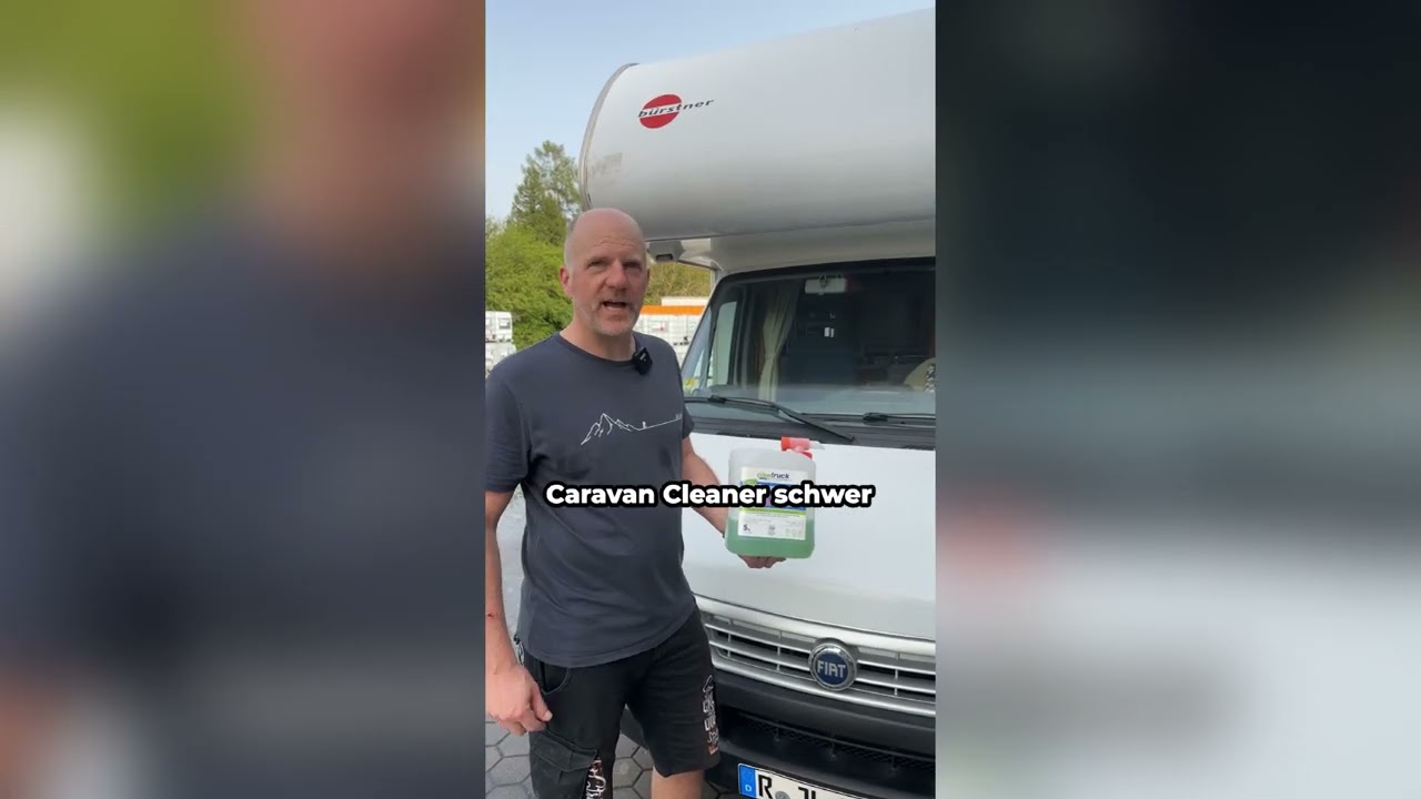 Caravan Profi Reiniger Konzentrat! In 30 Minuten zum strahlenden Glanz oder 100% Geld zurück!