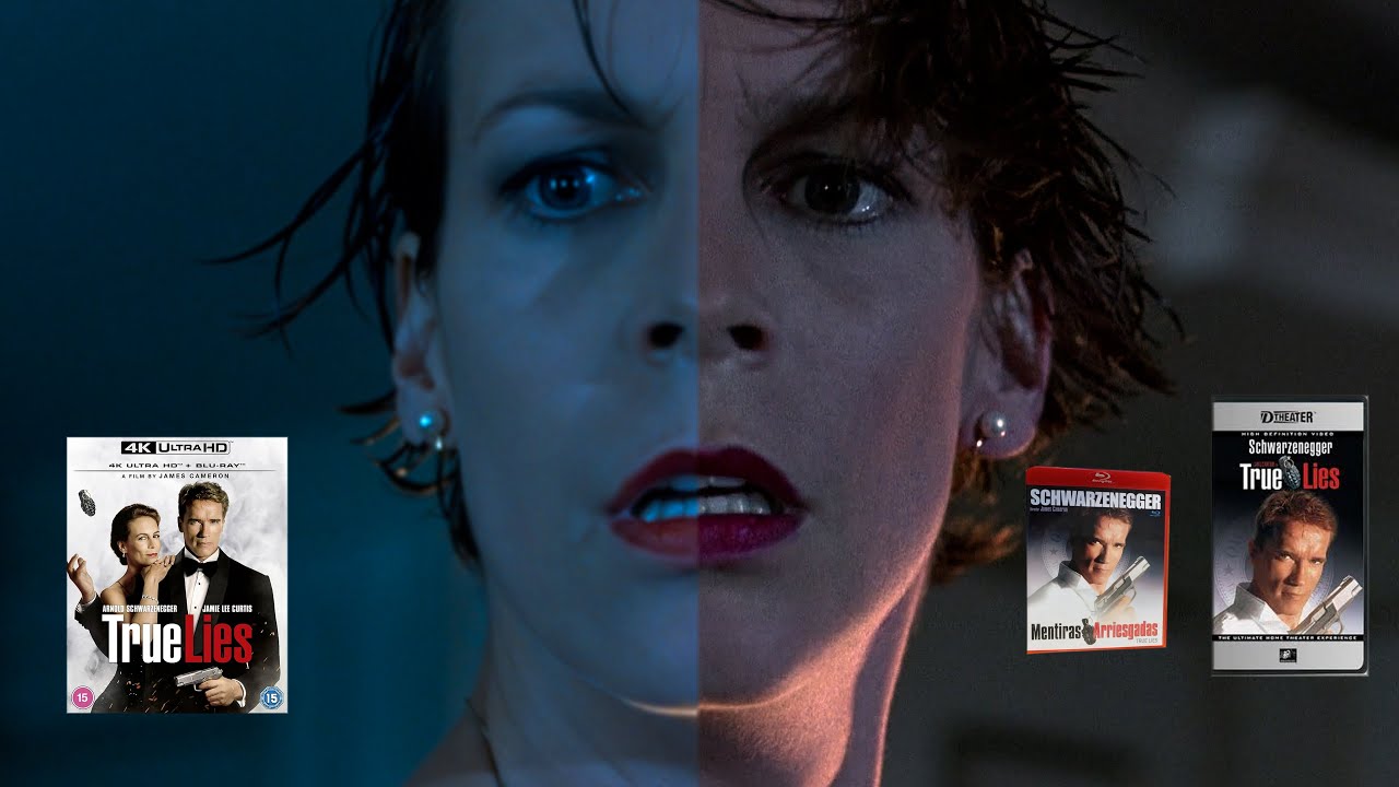True Lies (1994) 4K UHD Blu-ray VS D-Theater D-VHS & Bootleg Blu-ray Comparison