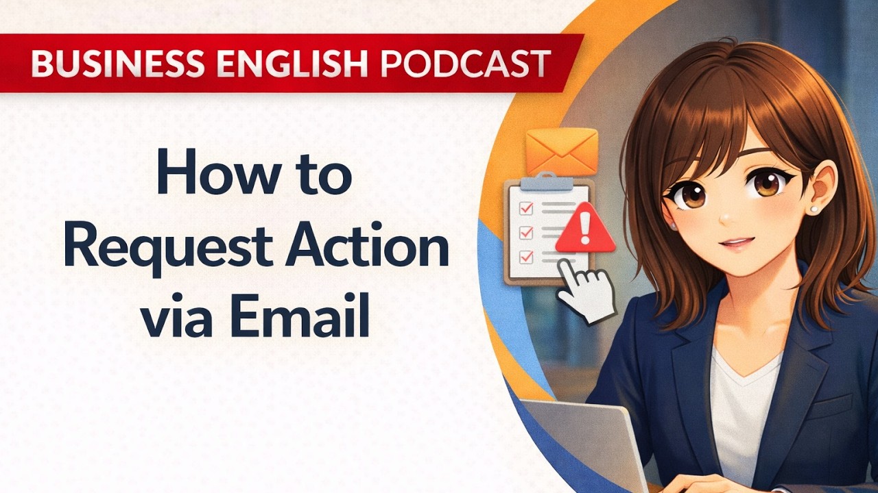 Luyện Nghe Tiếng Anh Level A2 - Day 24: Yêu cầu công việc qua email | Business English Series