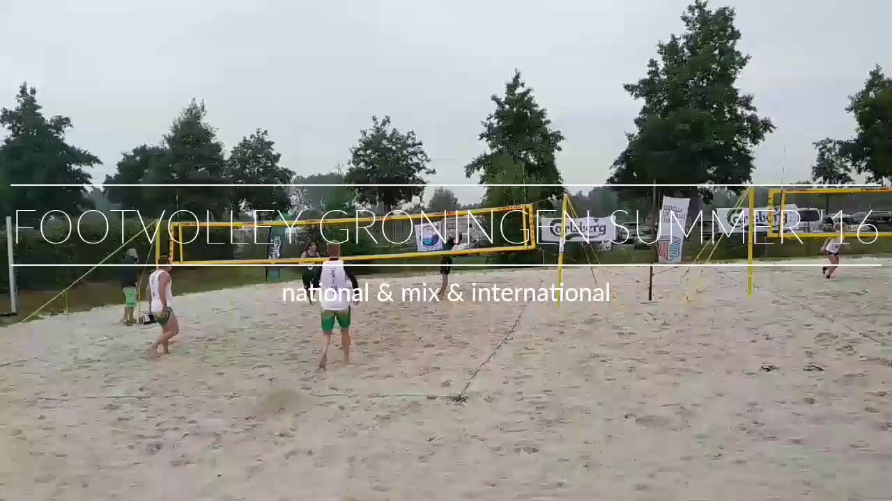 International footvolley tournament Groningen 2016