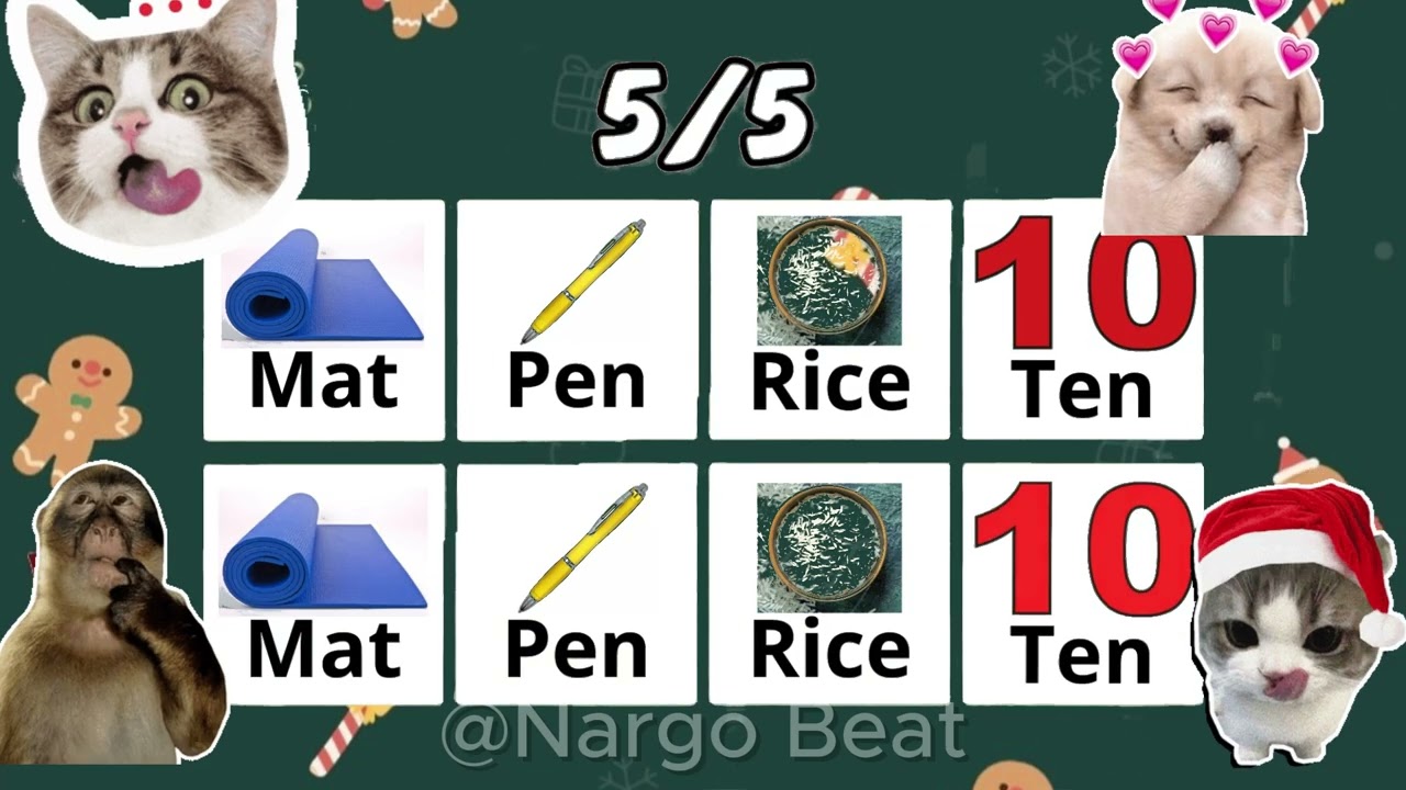 Challenge Say The Word On Beat №9/ ( LEVEL EASY MEDIUM HARD ) subscribe for more!)
