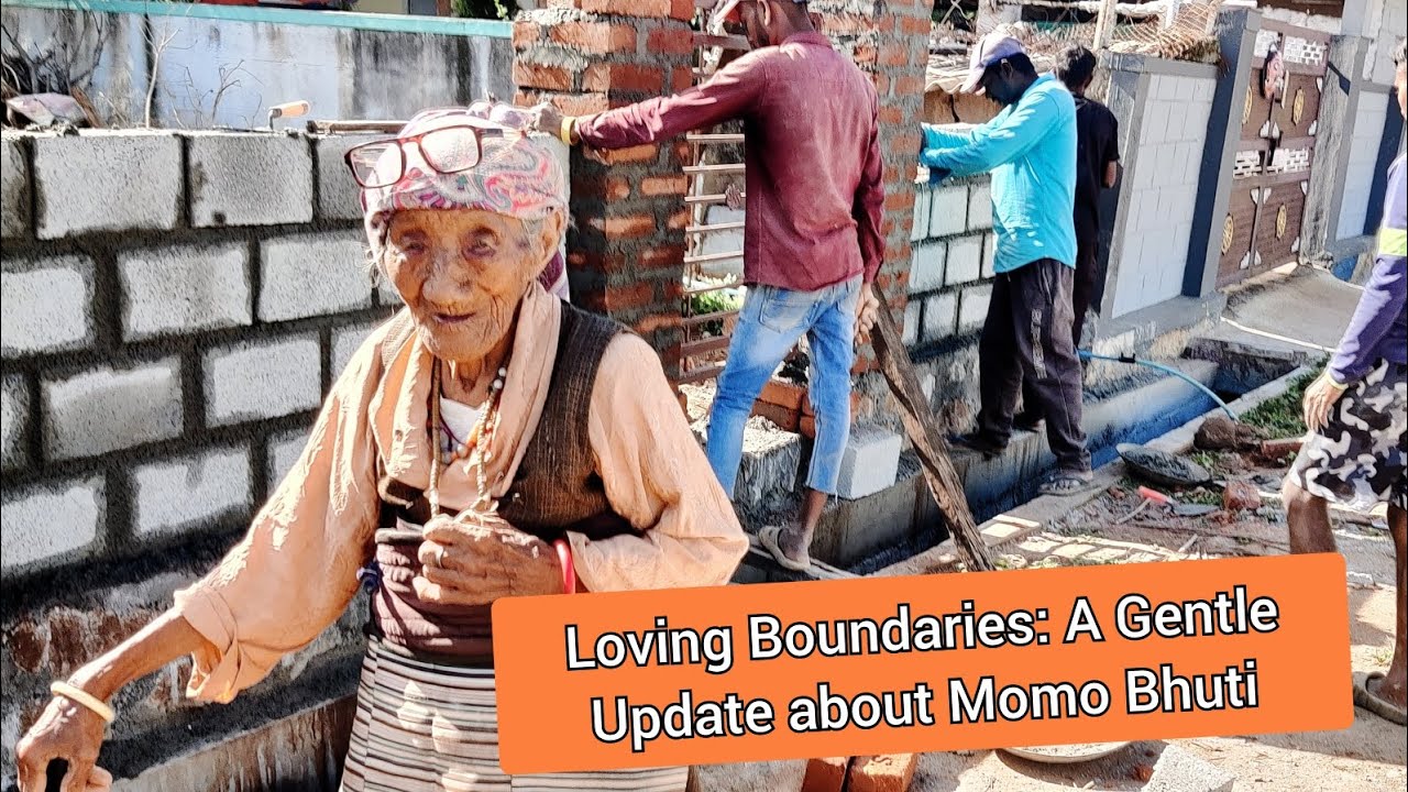 A little updates on the process of Creating Healthy Space for Momo Bhuti💕❣️ #tibetanvlogger #2025 