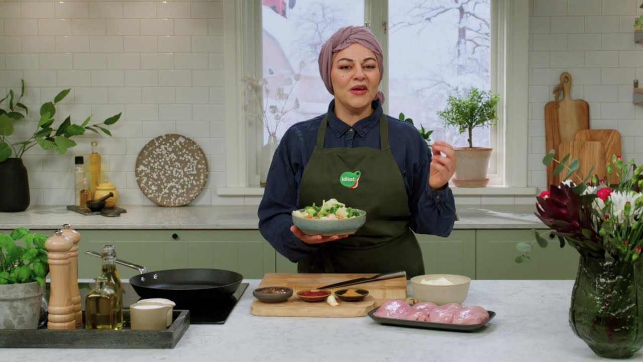 Krämig kycklinggratäng med mango chutney - Köket
