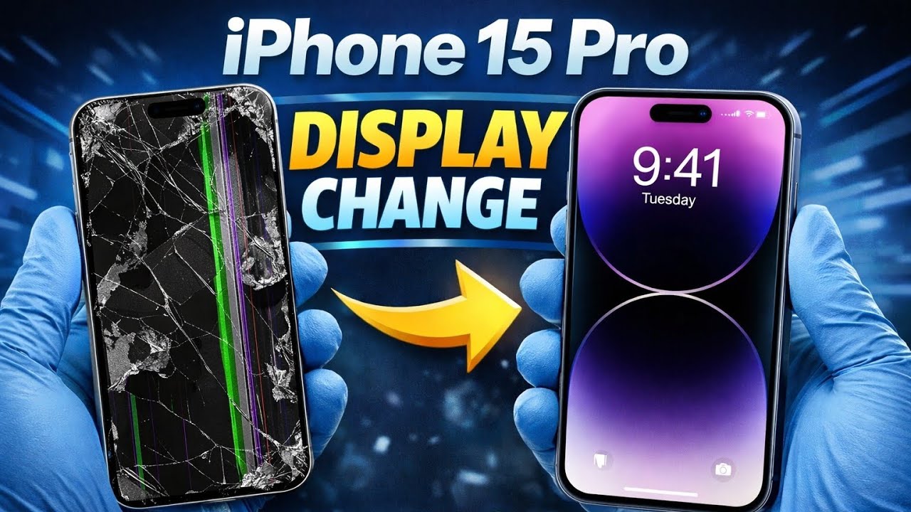 iPhone 15 pro display change full proses step by step 🛠️ 100% working 👍