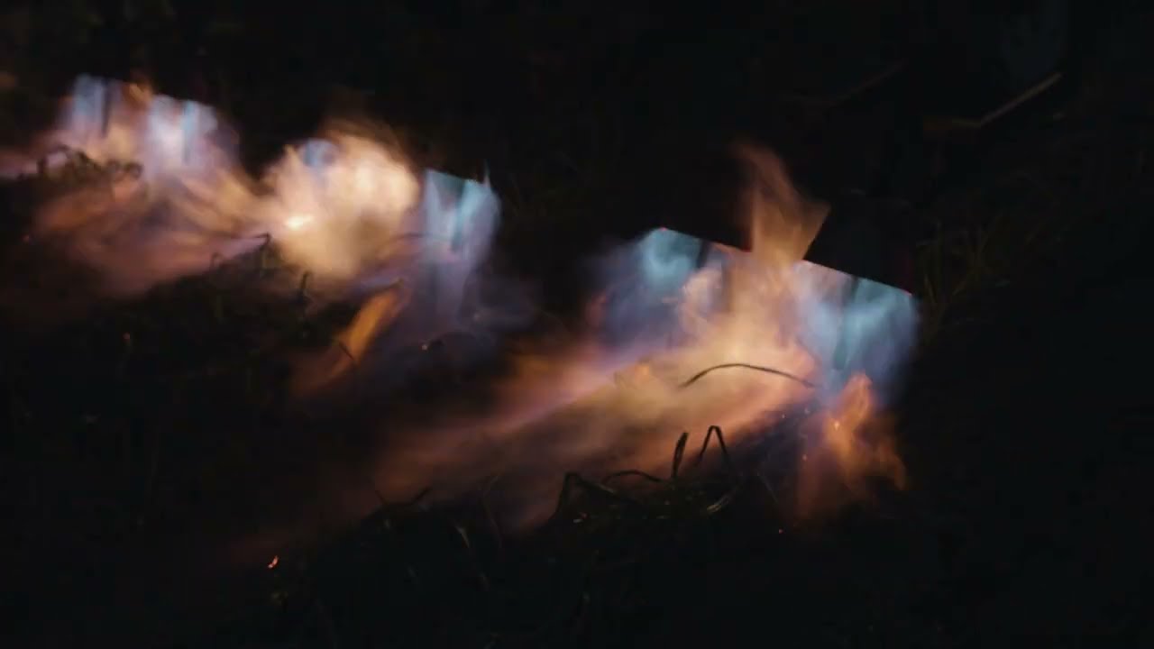 Flame Weed Burning