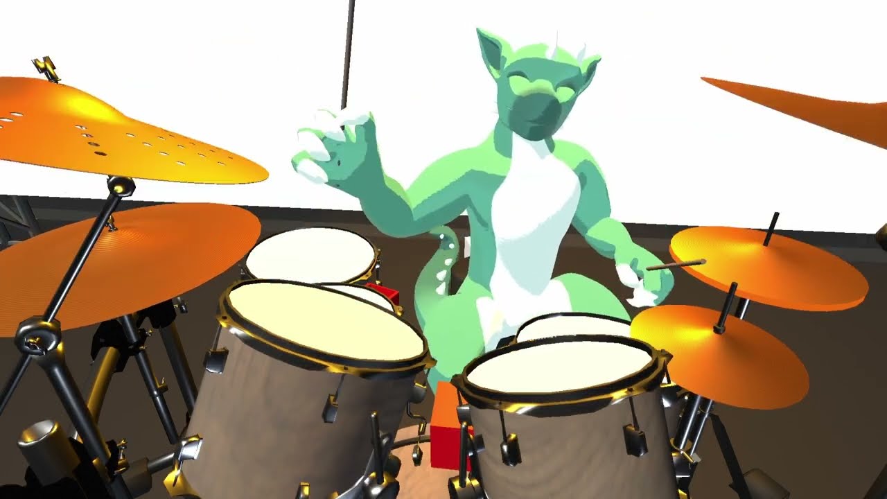 Drumming in VRChat