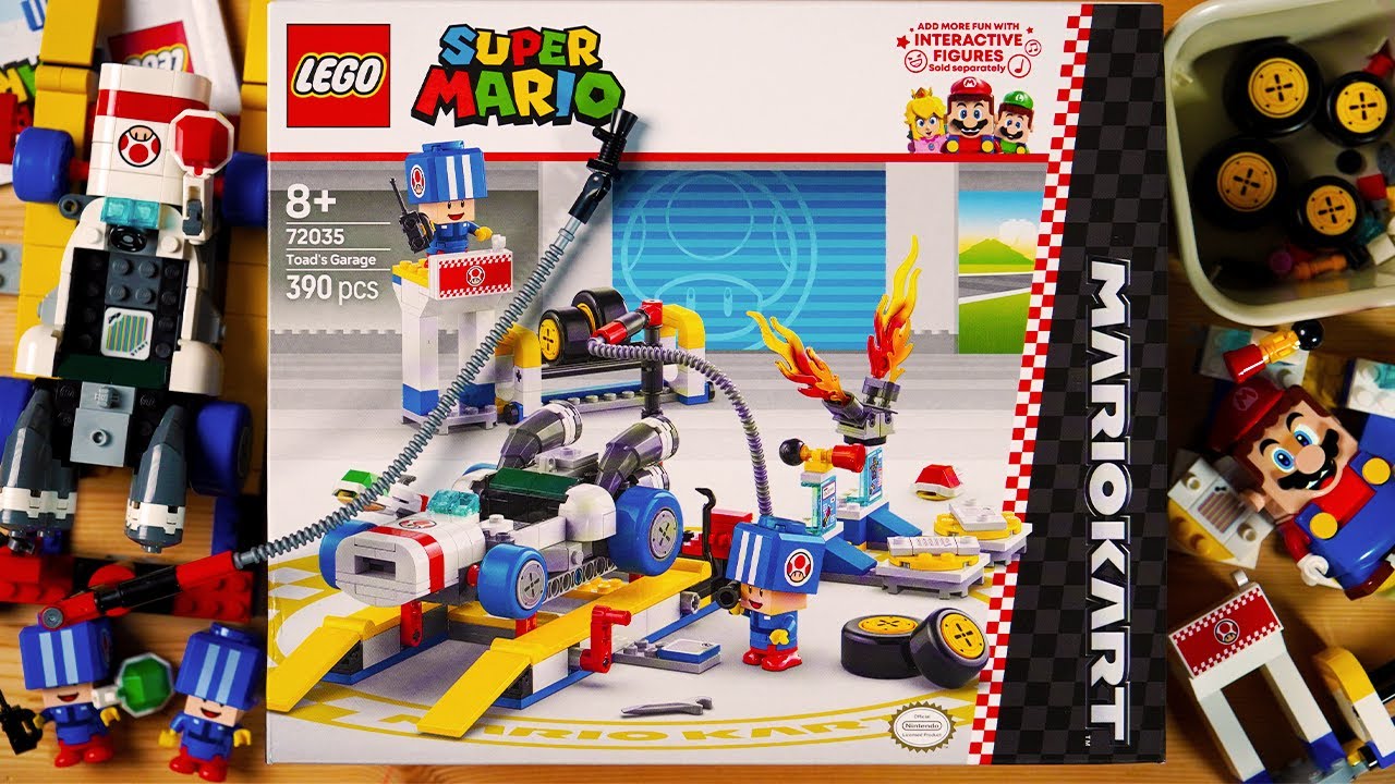 【LEGO Mario Kart】 Toad's Garage 72035 レゴ マリオカート キノピオのガレージ