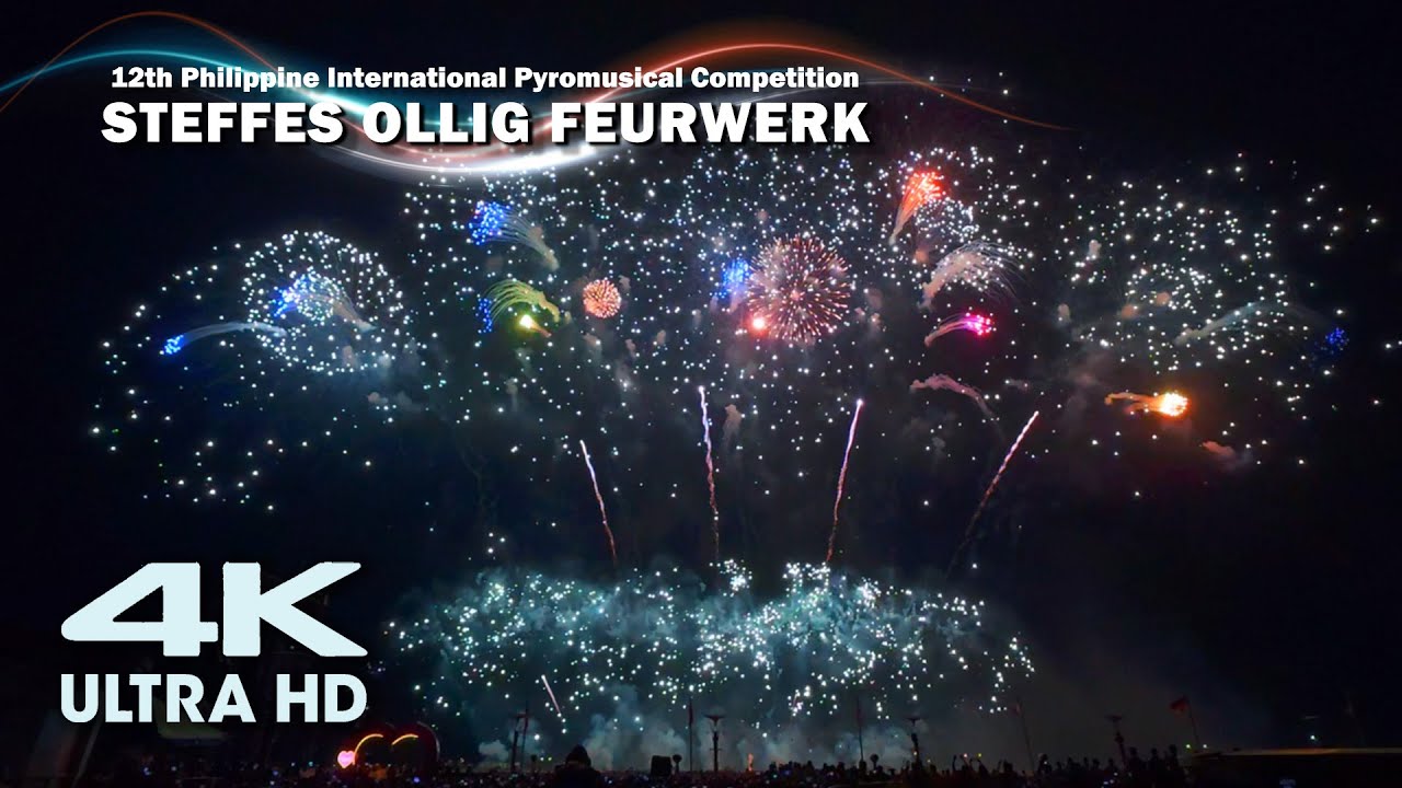 GERMANY - Steffes Ollig Feuerwerk - 12th Philippine Int. Pyromusical Competition