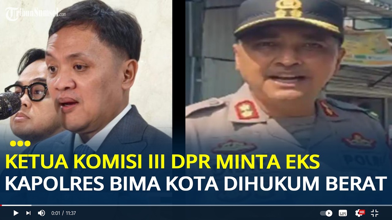 Ketua Komisi III DPR Minta Eks Kapolres Bima Kota AKBP Didik Dihukum Berat Usai Terjerat Narkoba